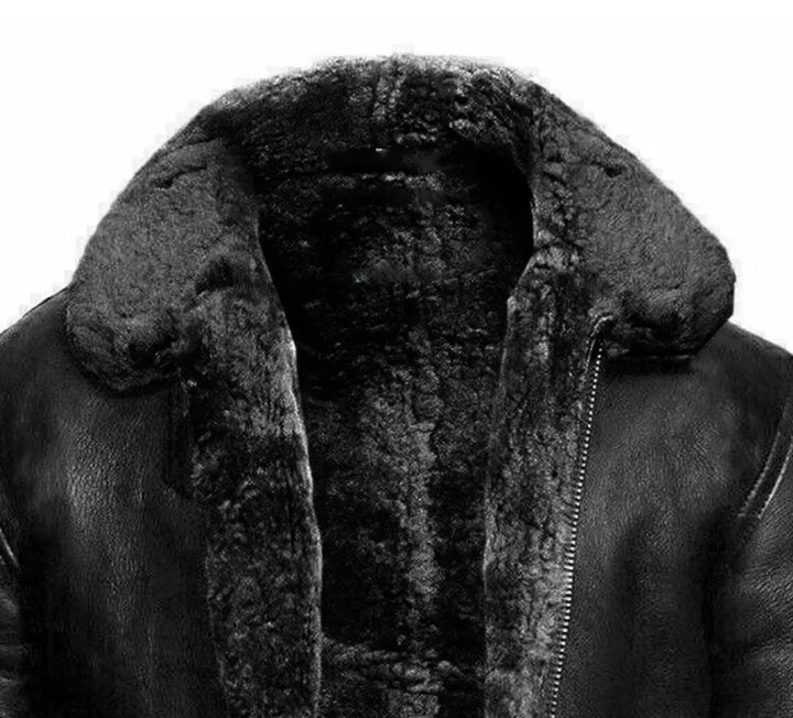 Rivi | Leather Winter Coat