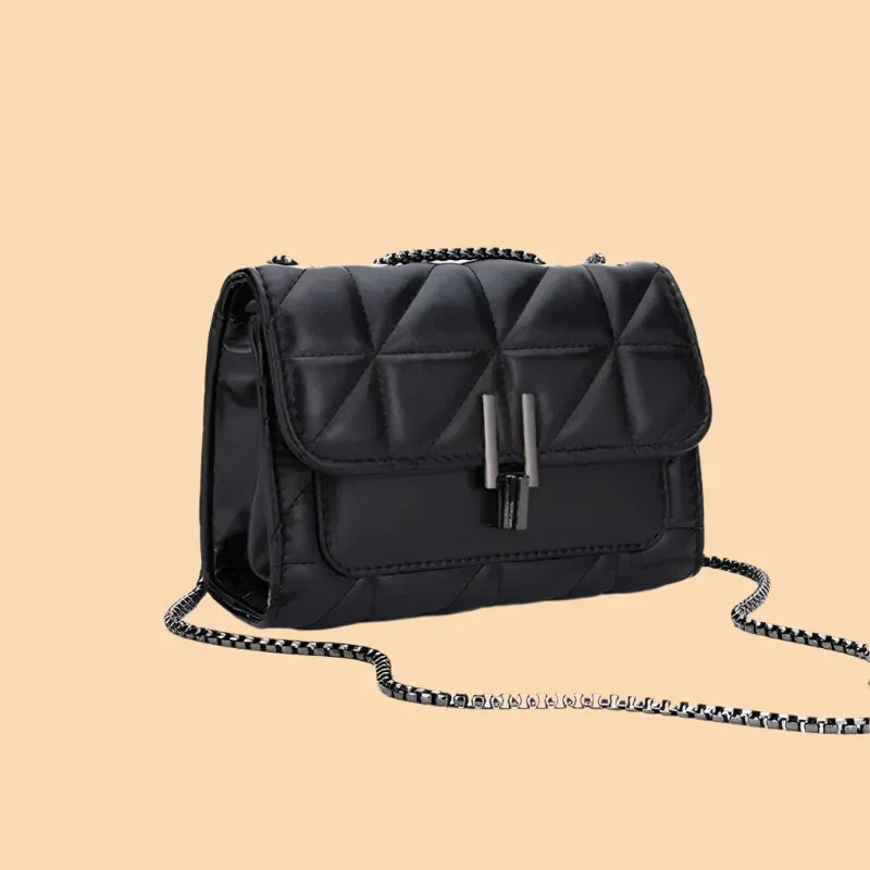 Jade™ | Classic Quilted Square Shoulder Bag