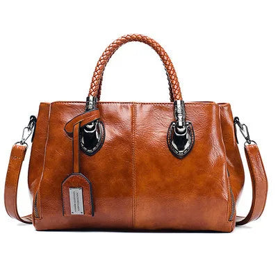 Paris™ | Elegant Handbag with Braided Handles