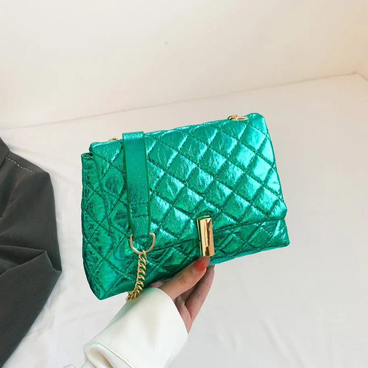 Sylvie | Luxurious Quilted Chevron Crossbody