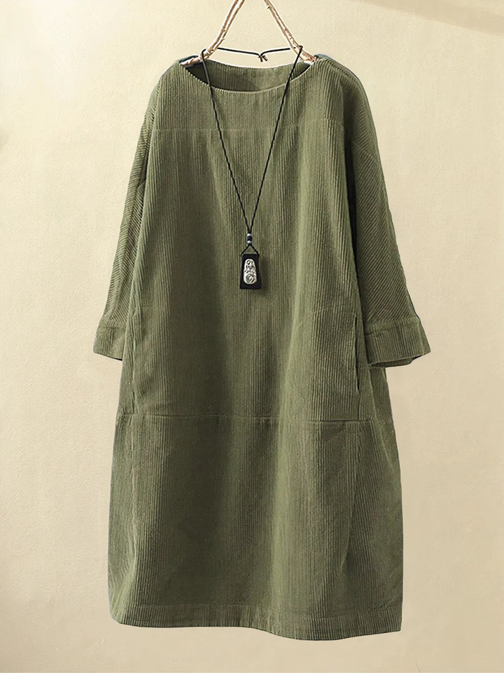 Jenny | Ribbed Long Dress