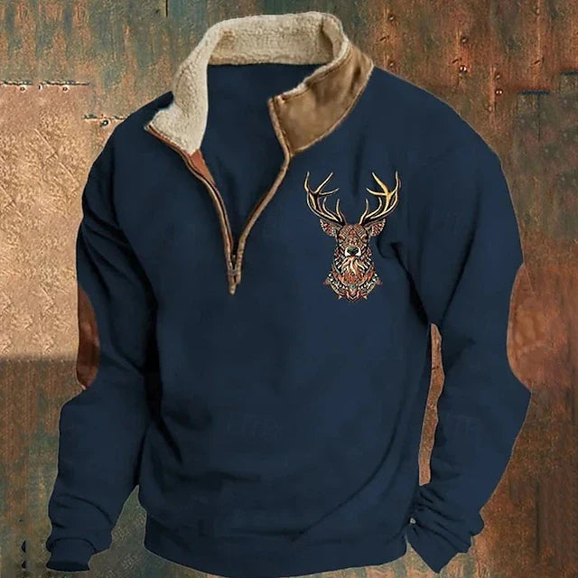 Lucas | Quarter Zip-Up Pullover
