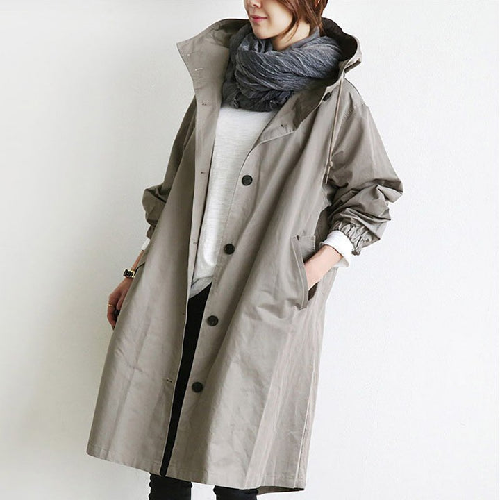 Genevieve | Elegant and Water-Repellent Trench Coat