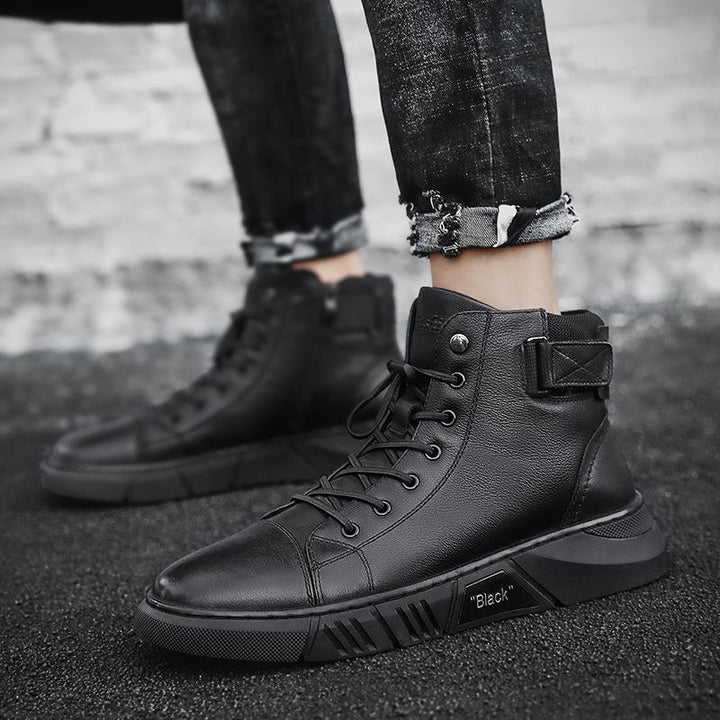 Davido | Sturdy Men's Leather Boots