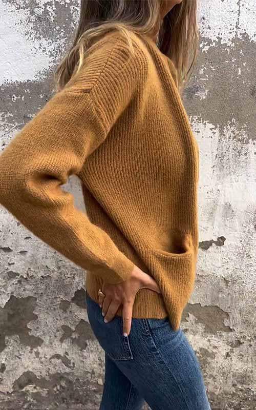 Malia | Cozy Zip Knit Jacket
