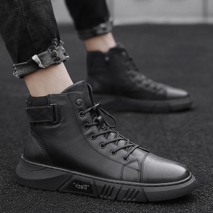 Davido | Sturdy Men's Leather Boots