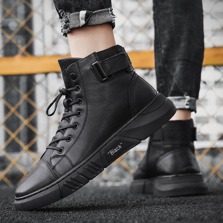 Davido | Sturdy Men's Leather Boots
