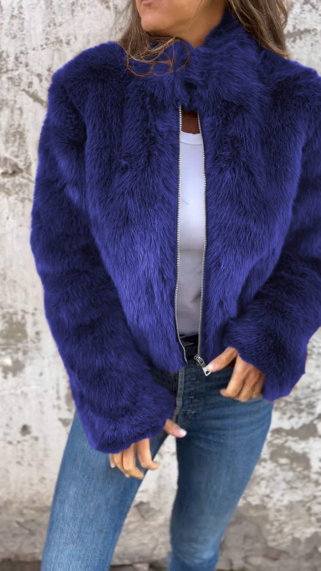 Amara | Faux Fur Jacket