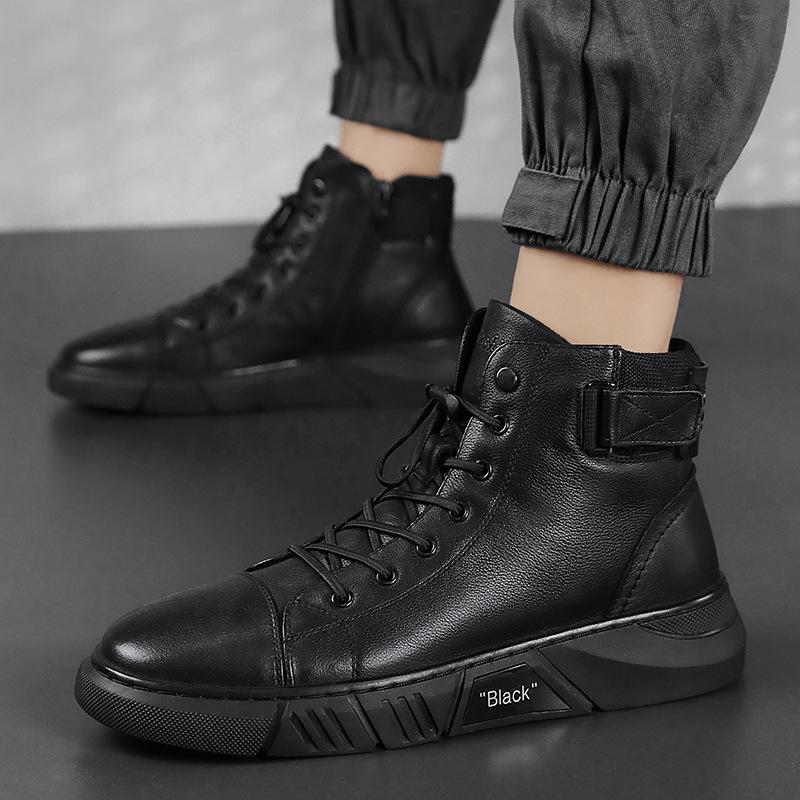 Davido | Sturdy Men's Leather Boots