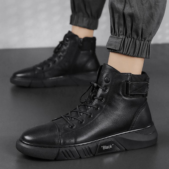 Davido | Sturdy Men's Leather Boots