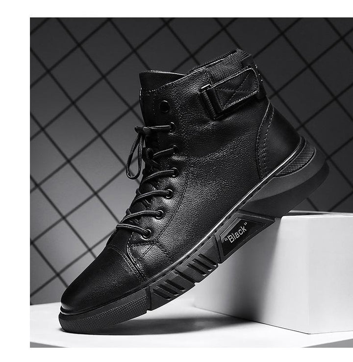 Davido | Sturdy Men's Leather Boots