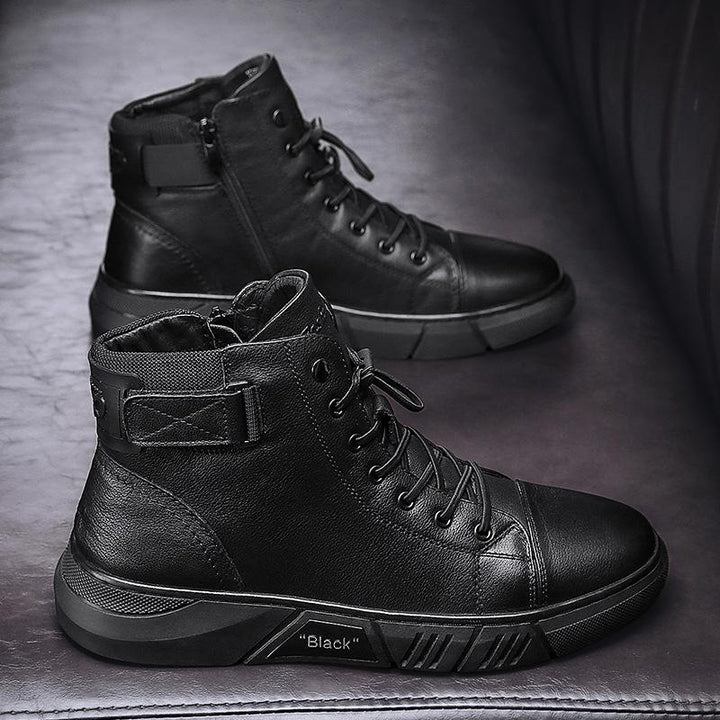 Davido | Sturdy Men's Leather Boots