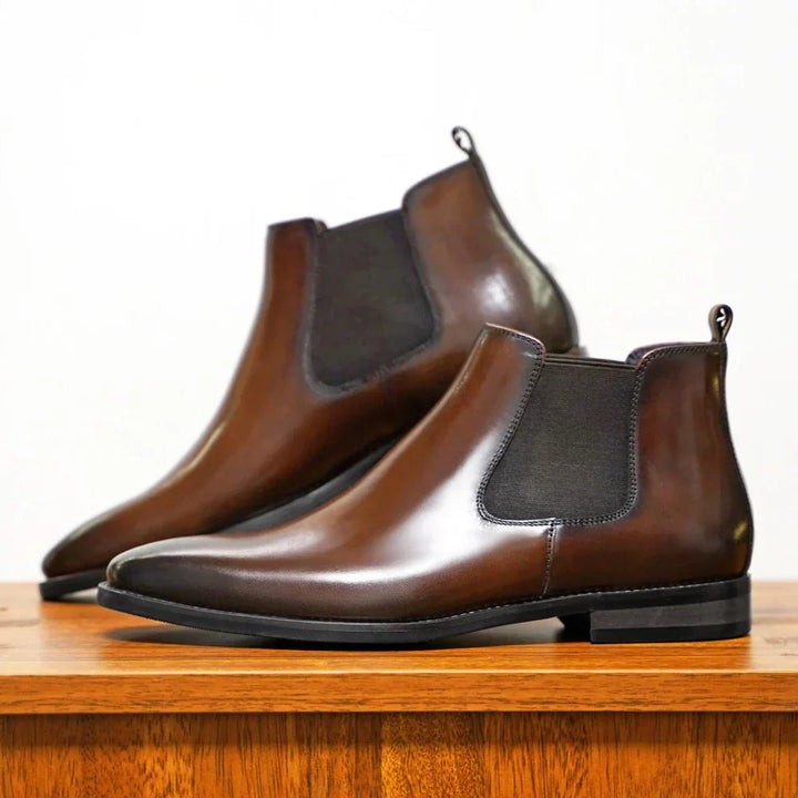 Brian™ | Sophisticated Leather Chelsea Boots