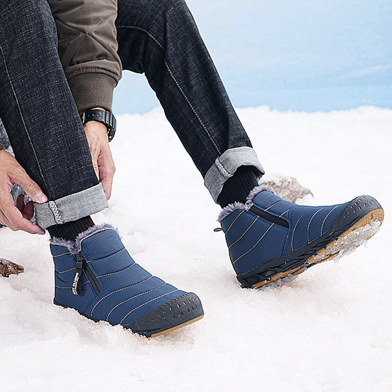 Aidan | Warm, Waterproof Snow Boots with Faux Fur