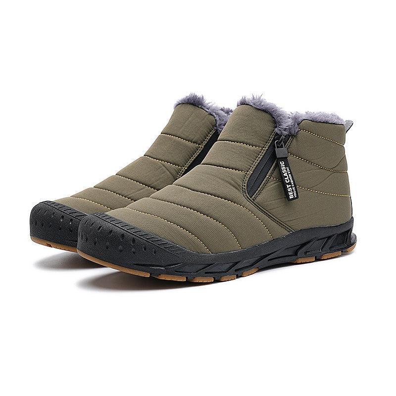 Aidan | Warm, Waterproof Snow Boots with Faux Fur